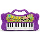 Teclado Piano Musical Infantil Educativo Show da Luna Baby Multikids BR1800 - Brinquedo Sensorial Interativo