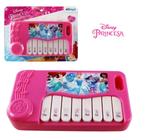 Teclado piano musical infantil princesas 8 teclas - disney