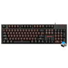 Teclado Redragon K592 Amsa RGB USB Usa Preto