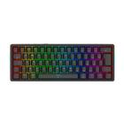 Teclado Redragon Mecânico Gamer Akali Preto Rgb Switch Marrom K642-rgb (pt-brown)