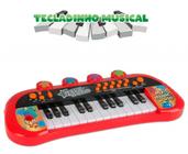 Eduland: Teclado Infantil Rock Star 37 Teclas com Banquinho · El