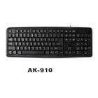 Teclado Sate AK-910 Portugues Preto USB - Satellite