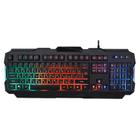 Teclado Satellite AK-837 USB Multi/ Light Portable - Preto