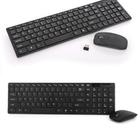 Teclado sem fio com mouse SLIM BRANCO