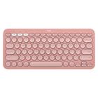 Teclado Sem Fio Logitech Bluetooth USB Keys 2 K380s Rosa 920-011791