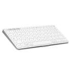 Teclado Sem Fio Logitech Keys-To-Go 2, Bluetooth, para Tablets, macOs, Windows, Capa Integrada, Claro - 920-012919