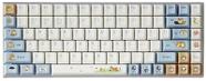 Teclado Sem Fio Rapoo MT510PRO - Yellow/Blue (Ingles)