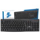 Teclado sem Fio TW-500 Preto 5+ Wireless