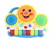 Teclado Sol Musical infantil Eletrônico Sons e Luz L&J