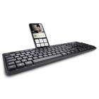 Teclado Usb Com Suporte para Smartphone - Teclado USB Multimídia - MBTECH