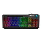 Teclado usb gamer ares p2a rgb gamdias preto - ares-p2a