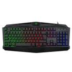 Teclado usb gamer t-dagger tanker rainbow t-tgk106 preto