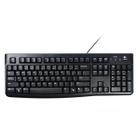 Teclado USB Logitech K120 Abnt2 Confortável Preto