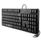 Teclado USB Simples Básico ABNT2 Silencioso Knup KP-2044