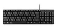 Teclado USB Slim Multilaser Preto - TC193BU