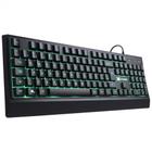 Teclado vx gamer defender abnt2 multimidia led 7 cores 1.8 metros usb - gt300