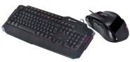 Teclado VX Gamer Hercules Led 3 Cores 1.8m Gt 200 + Mouse VX Gamer Icarus 3200 Dpi C/ Ajuste De Peso - VINIK