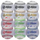 Tee Ball Franklin Sports MLB Soft Strike Metallic, pacote com 12