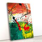 Tela Canvas Abstrato Arte 55x80 Vertical 107