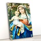 Tela canvas vert 80x55 Nossa Senhora com uma criança