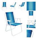 Tela De Reposição P/Cadeira Alta Mor Azul 2200