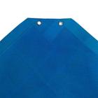 Tela Decorativa Sombrite 90% Azul Com Bainha E Ilhós 5x3m + Kit de Instalação