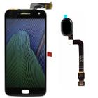 Tela Display Lcd Touch Para Moto G5 Plus Preto + Flex Home