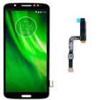 Tela Display Lcd Touch Para Moto G6 + Botão Flex Home