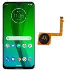 Tela Display Lcd Touch Para Moto G7 G7 Plus Botão Flex Home