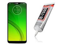 Tela Display Lcd Touch Para Moto G7 power + Cola