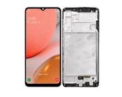 Tela frontal touch display compativel s a32 4g orig c/aro