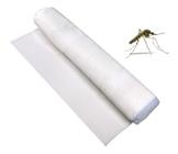 Tela mosquiteira branca para janela nylon 1,20 x 5 m lahuman