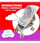 Tela Protetora Anti Mosquito Para Carrinho Bebe Seguro Bambi