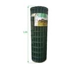 Tela Soldada e Revestida em PVC - 1,00 x 25 m - Malha 5x10 cm