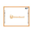 Tela touchscreen unionboard color laranja 82 polegadas