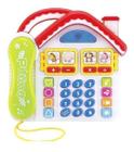 Telefone Brinquedo Casinha C/ Bichinhos Luz Som E Música. - DM TOYS