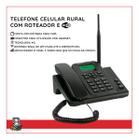 Telefone Rural Celular Fixo WIFI 4G 5040W Internet Quad Band P/ Oi Tim Vivo  Claro - ProEletronic - Telefone / Celular Rural - Magazine Luiza