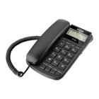 Telefone Com Fio e Identificador de Chamadas Preto Bivolt - Elgin