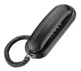 TELEFONE COM FIO ELGIN - C/ SUPORTE PARA DESCANSO Preto