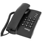 Telefone com fio pleno preto - intelbras