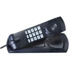 Telefone com Fio TC20 Cor Preto - Teclado luminoso, cabo de longo alcançe, uso em mesa ou parede.