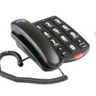 Telefone com Fio TOK Facil Preto Intelbras 4000034