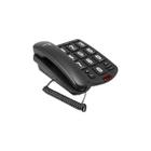 Telefone com fio tok facil preto intelbras 4000034