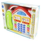 Telefone Divertido Casa com Som e LUZ DM TOYS DMT2961