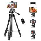 Telefone e tablet Tripod Aureday 64" com controle remoto para iPhone