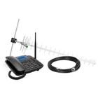 Telefone Fixo Intelbras CFA 6041, 3G, Identificador, Viva Voz - Preto