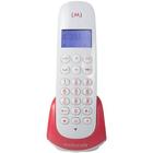 Telefone Fixo Sem Fio Motorola Moto 700 R, Vermelho/Branco - Bivolt
