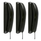 Telefone Gôndola com Fio Intelbras com Função Interfone TC 20 Preto - 3 Unidades