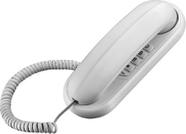 Telefone gôndola tcf 1000 branco compatível com centrais públicas e pabx - função flash e redial