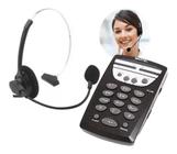 Telefone Headset Mt-108 Head Set Head 7 Telemarketing